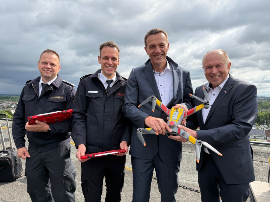 Autonome Drohne © Kreis Paderborn